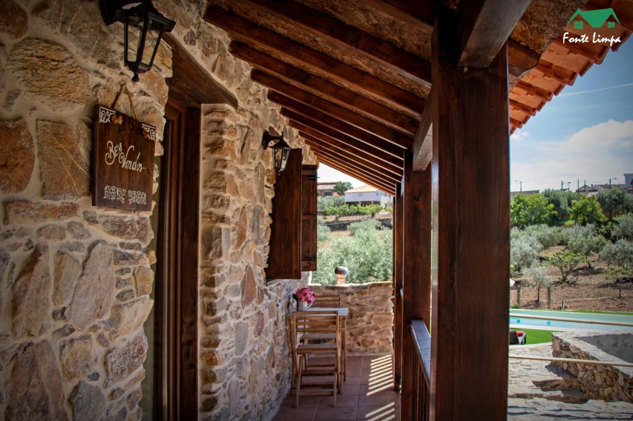Casa Da Fonte Limpa Villa Mirandela Bagian luar foto