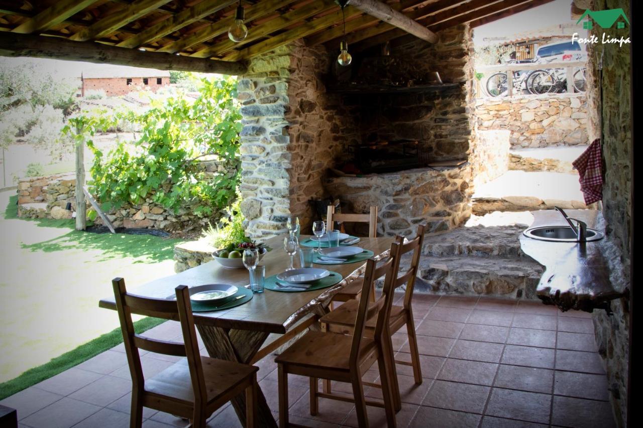 Casa Da Fonte Limpa Villa Mirandela Bagian luar foto