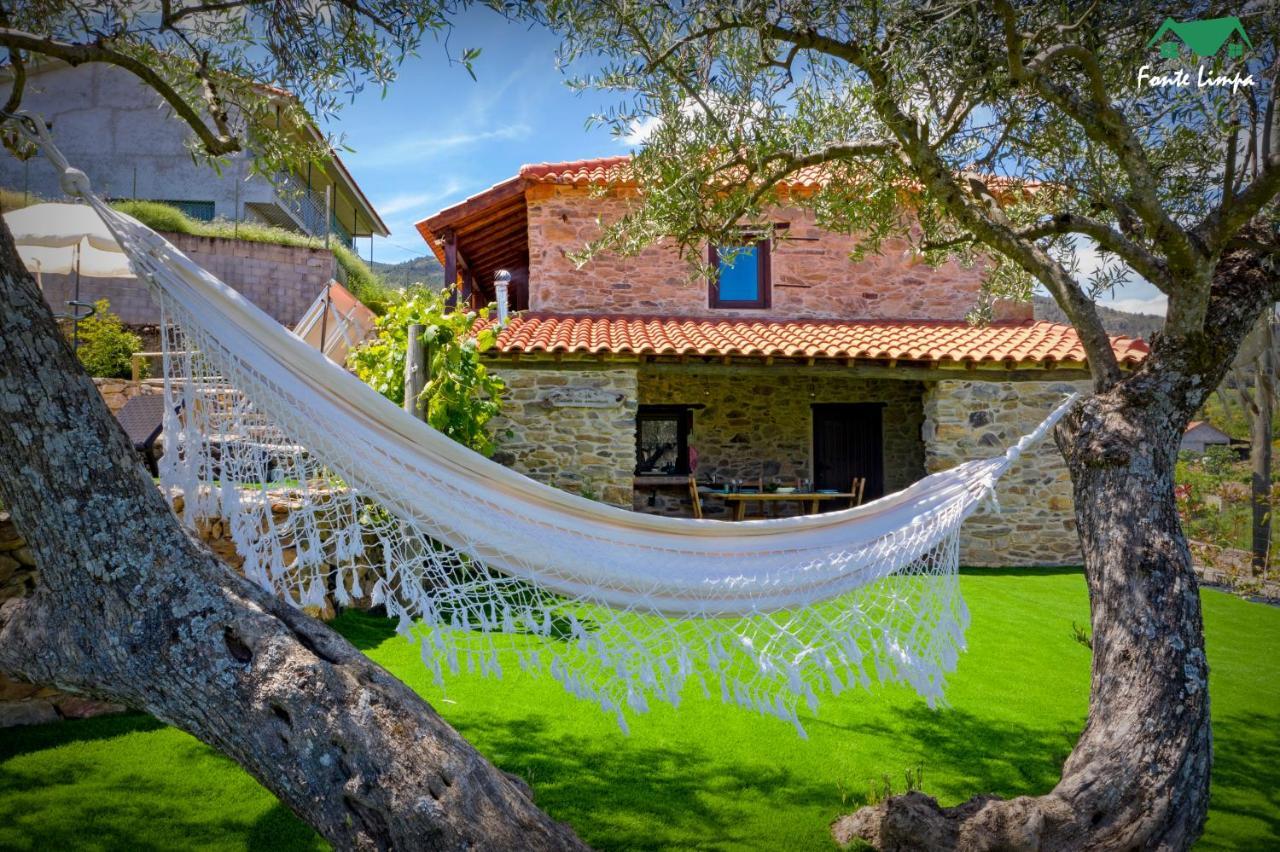 Casa Da Fonte Limpa Villa Mirandela Bagian luar foto