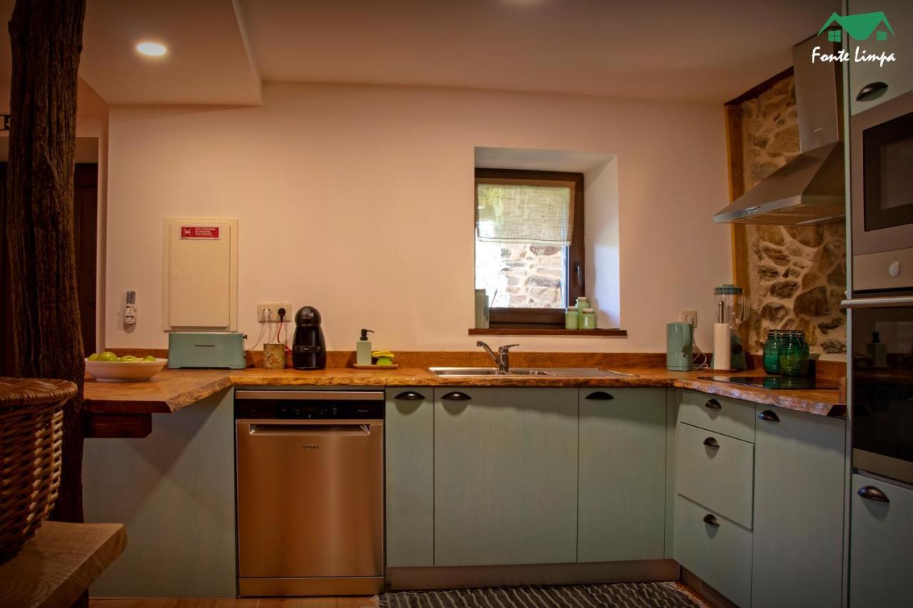 Casa Da Fonte Limpa Villa Mirandela Bagian luar foto