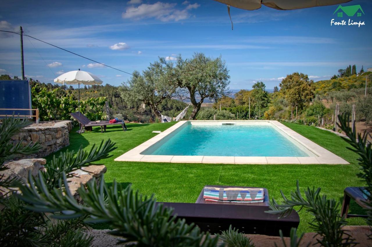 Casa Da Fonte Limpa Villa Mirandela Bagian luar foto