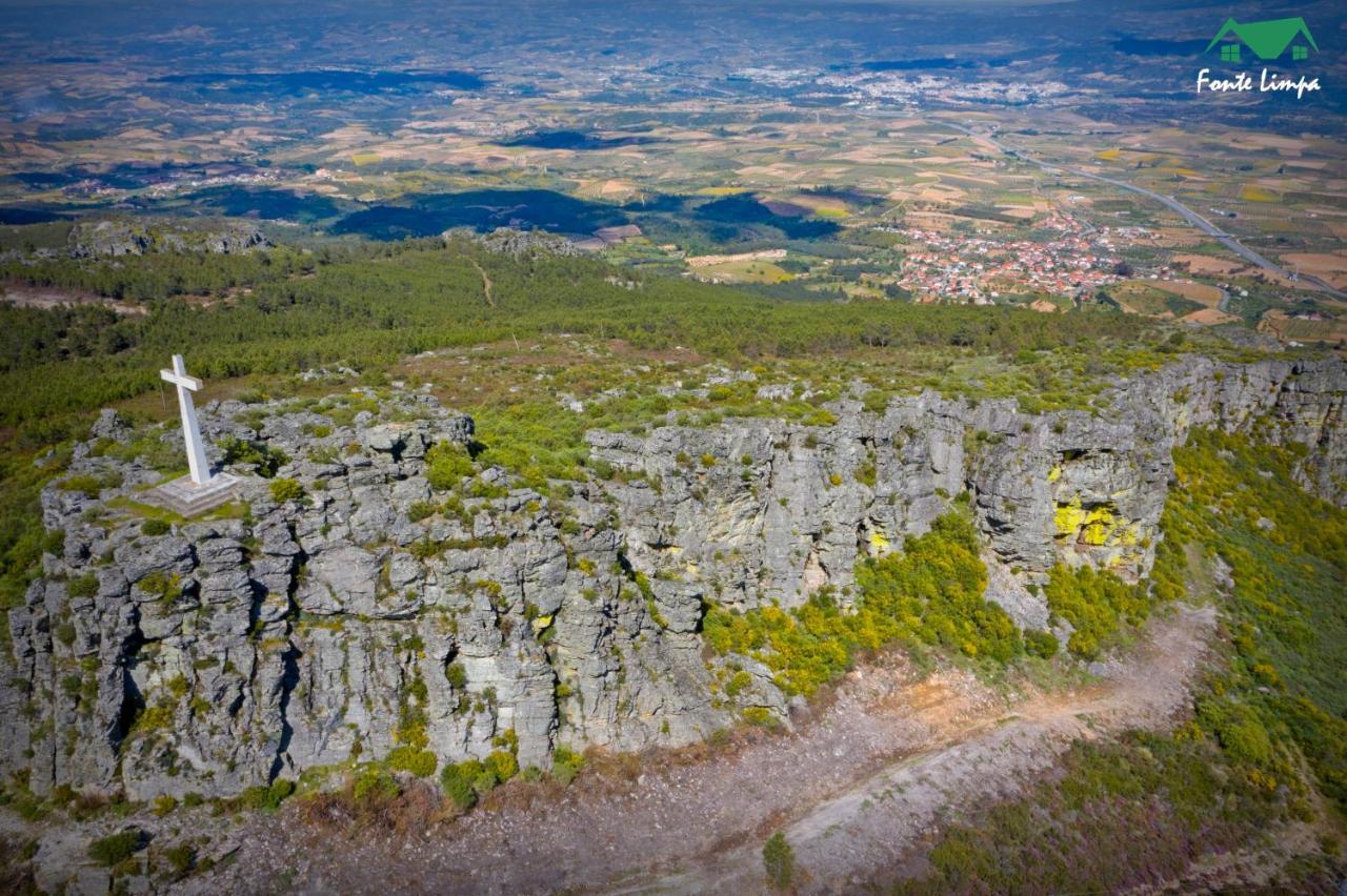Casa Da Fonte Limpa Villa Mirandela Bagian luar foto