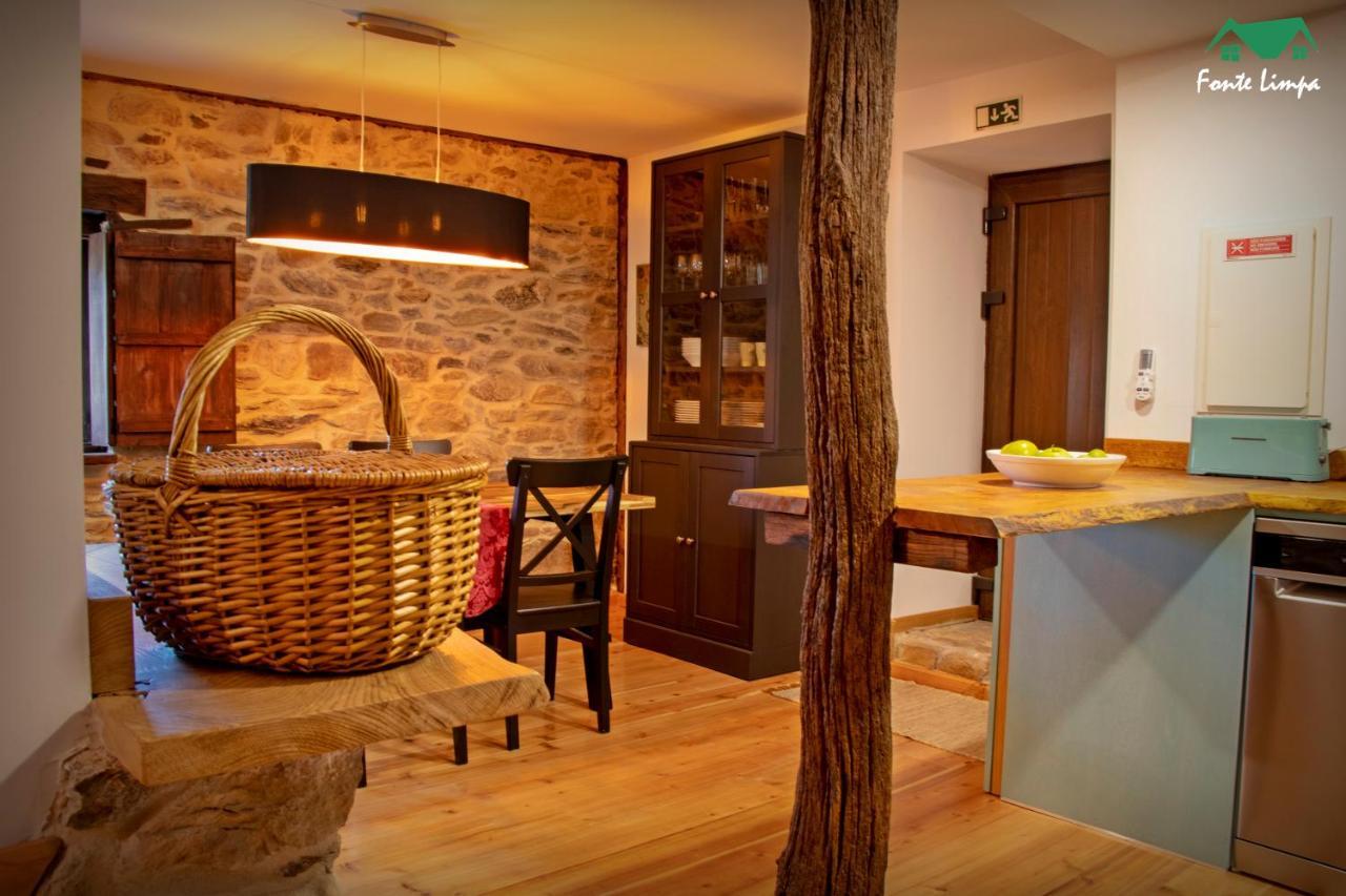 Casa Da Fonte Limpa Villa Mirandela Bagian luar foto