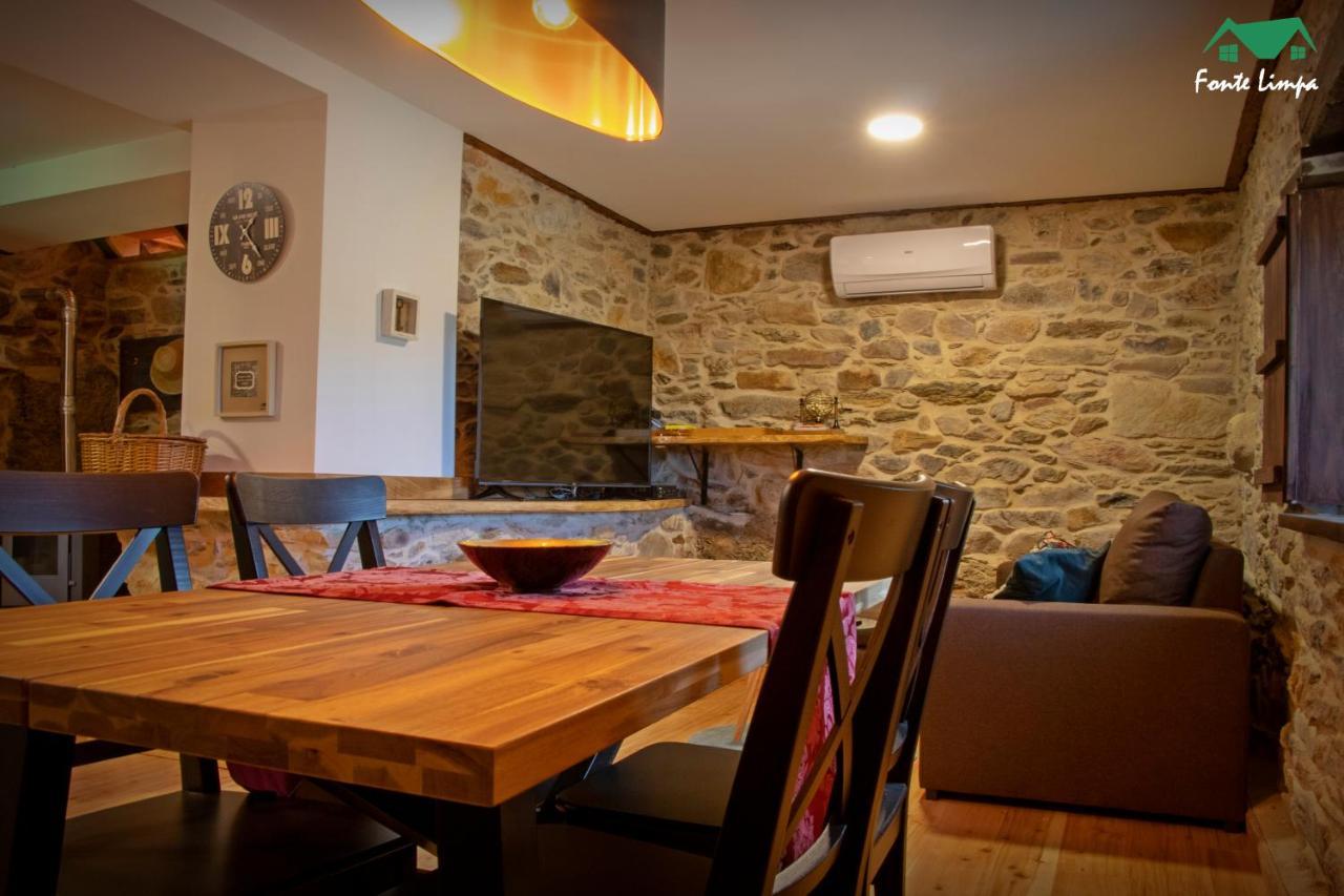 Casa Da Fonte Limpa Villa Mirandela Bagian luar foto