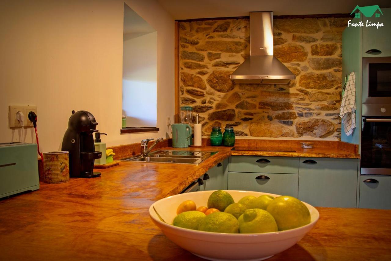 Casa Da Fonte Limpa Villa Mirandela Bagian luar foto