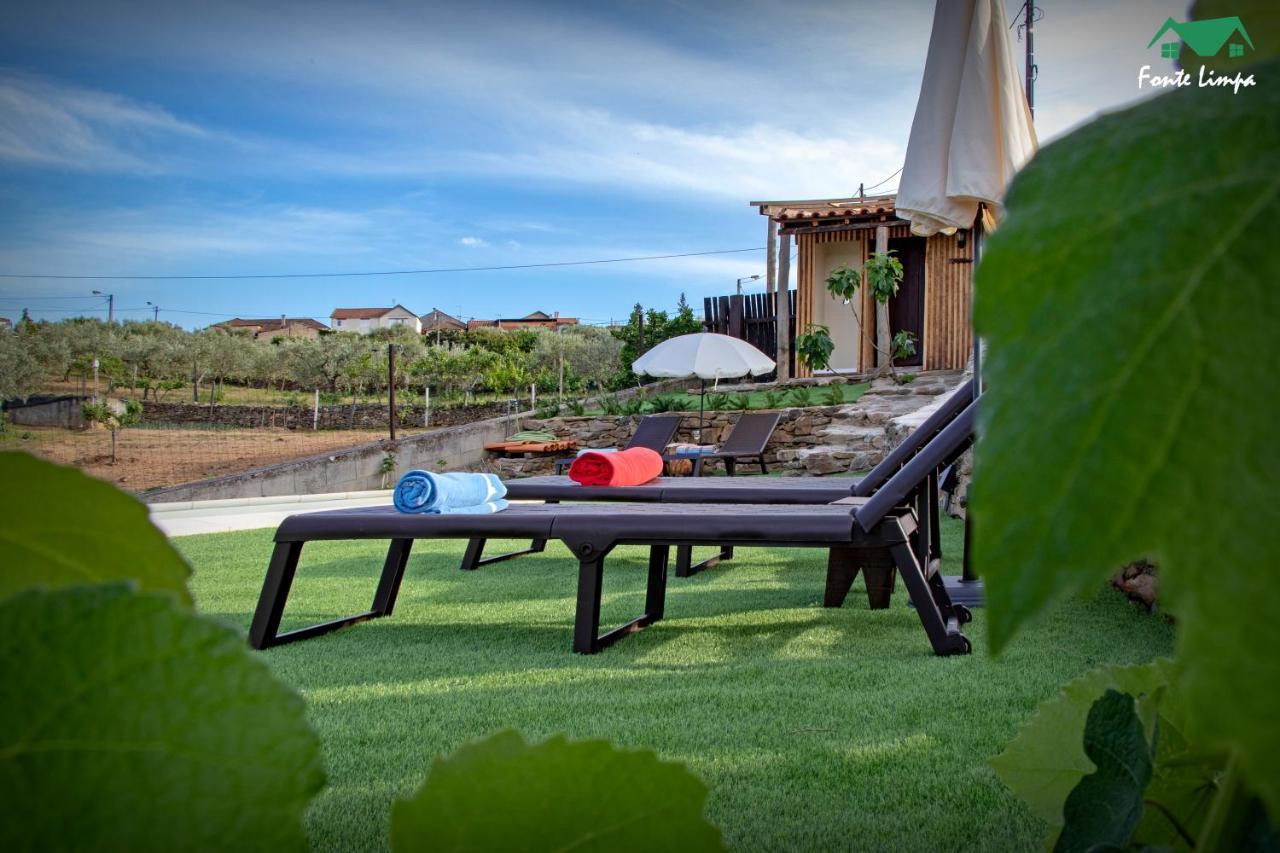 Casa Da Fonte Limpa Villa Mirandela Bagian luar foto